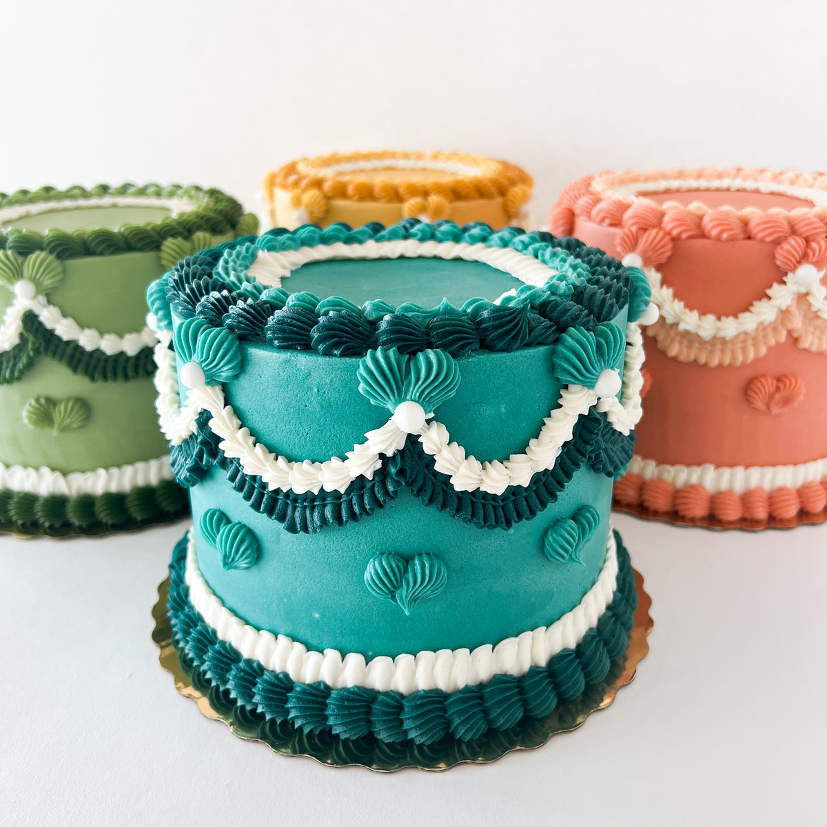 GF Friendly Chocolate Colorful Vintage Cake
