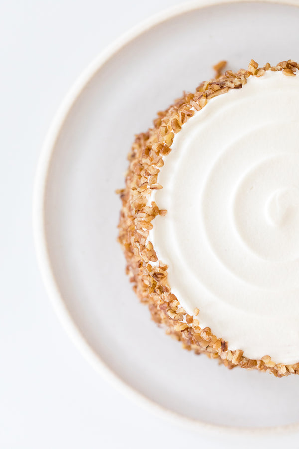 Pecan Praline Carrot Cake