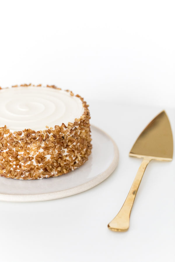 Pecan Praline Carrot Cake