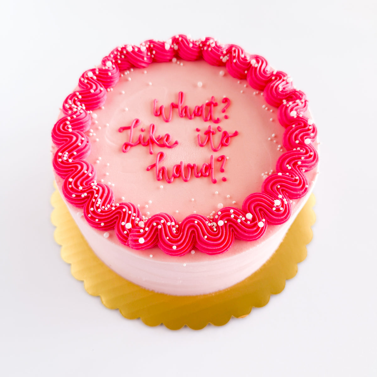 What? Like It's Hard? Cake