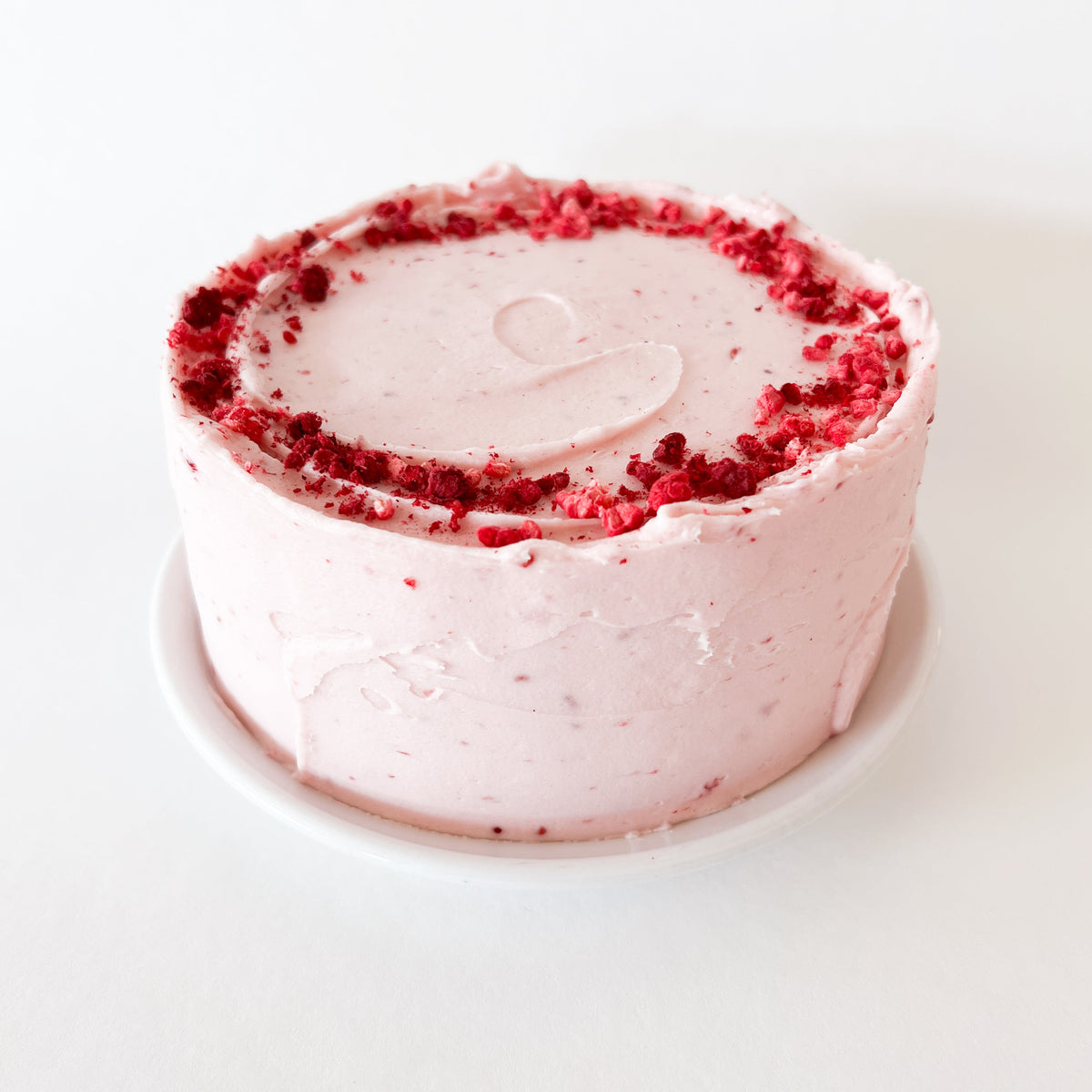 Raspberry Champagne Cake