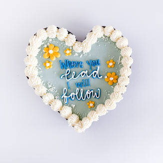 Gilmore Girls Heart Cake