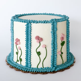Something Blue Cake