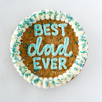 Father's Day Cookie Cake