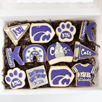 KSU Wildcats Sugar Cookie Set