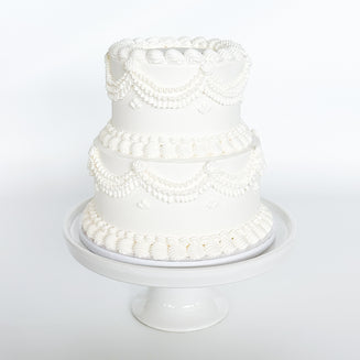 Two-Tier Vintage Cake