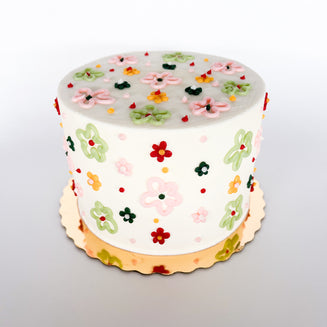 Funky Floral Cake