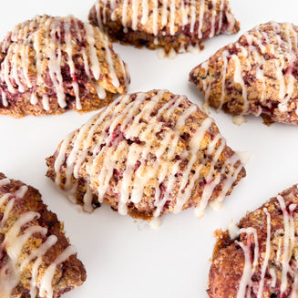 Lemon Raspberry Scones