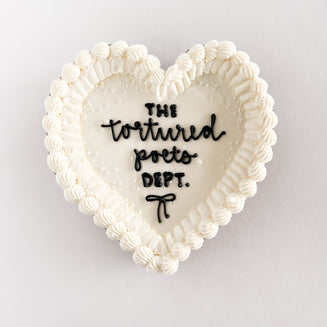 The Tortured Poets Department Heart Cake