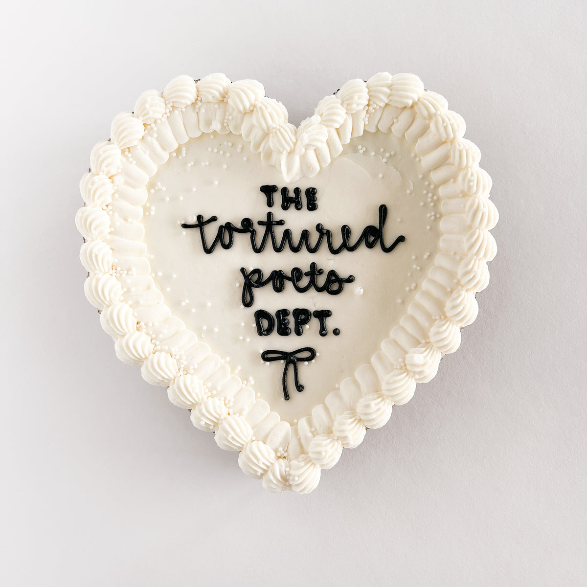 The Tortured Poets Department Heart Cake