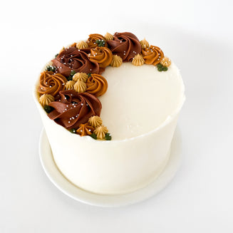 Thanksgiving Floral Cake