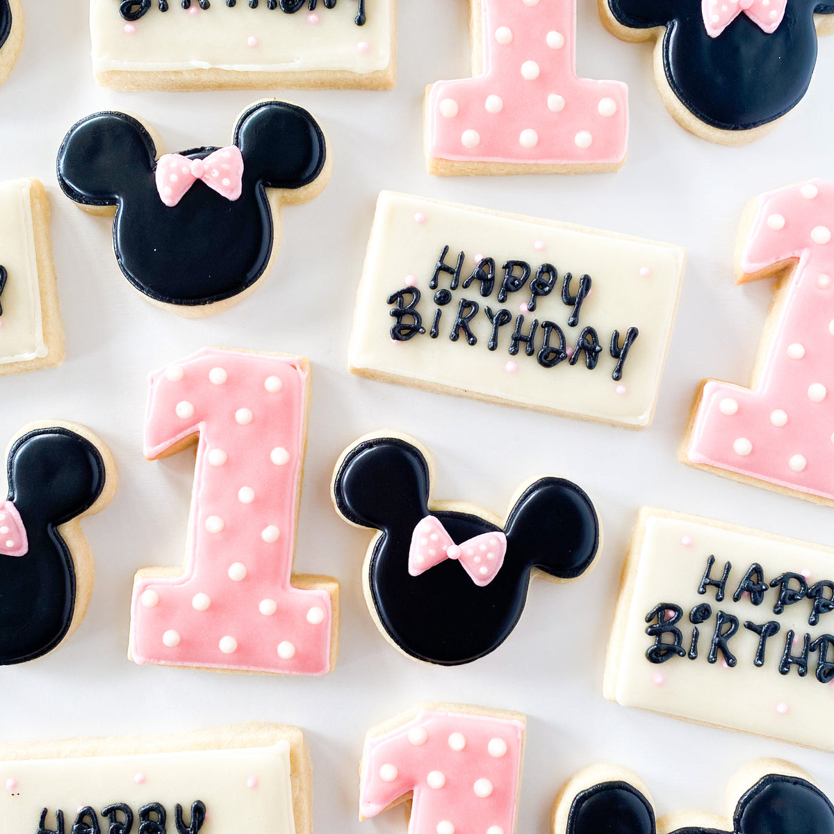 Mickey or Minnie Sugar Cookies